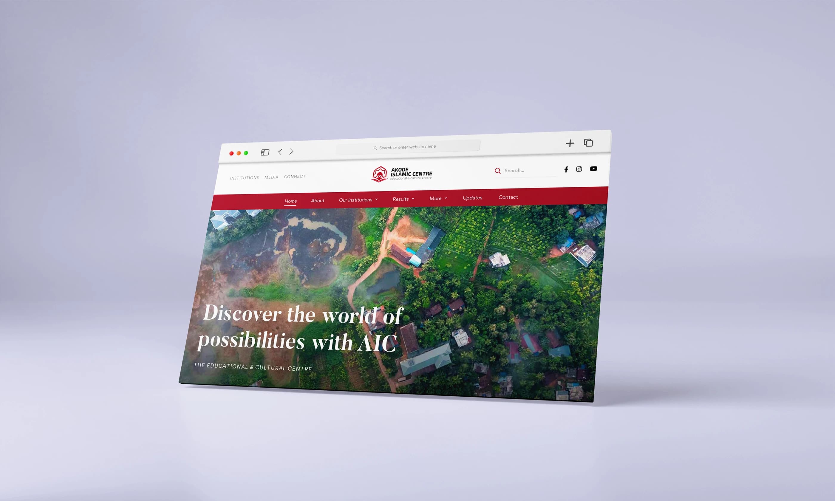 Responsive & Mobile Friendly Campus Website